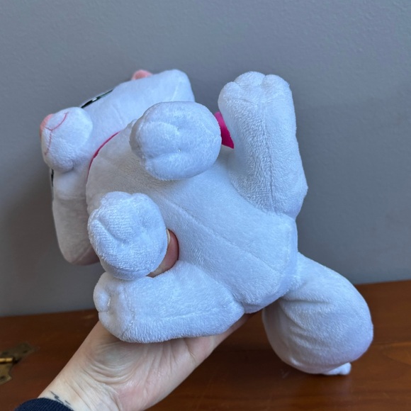 Disney’s Aristocats - Marie - White and Pink Cat Plush 🐱 - Picture 7 of 9